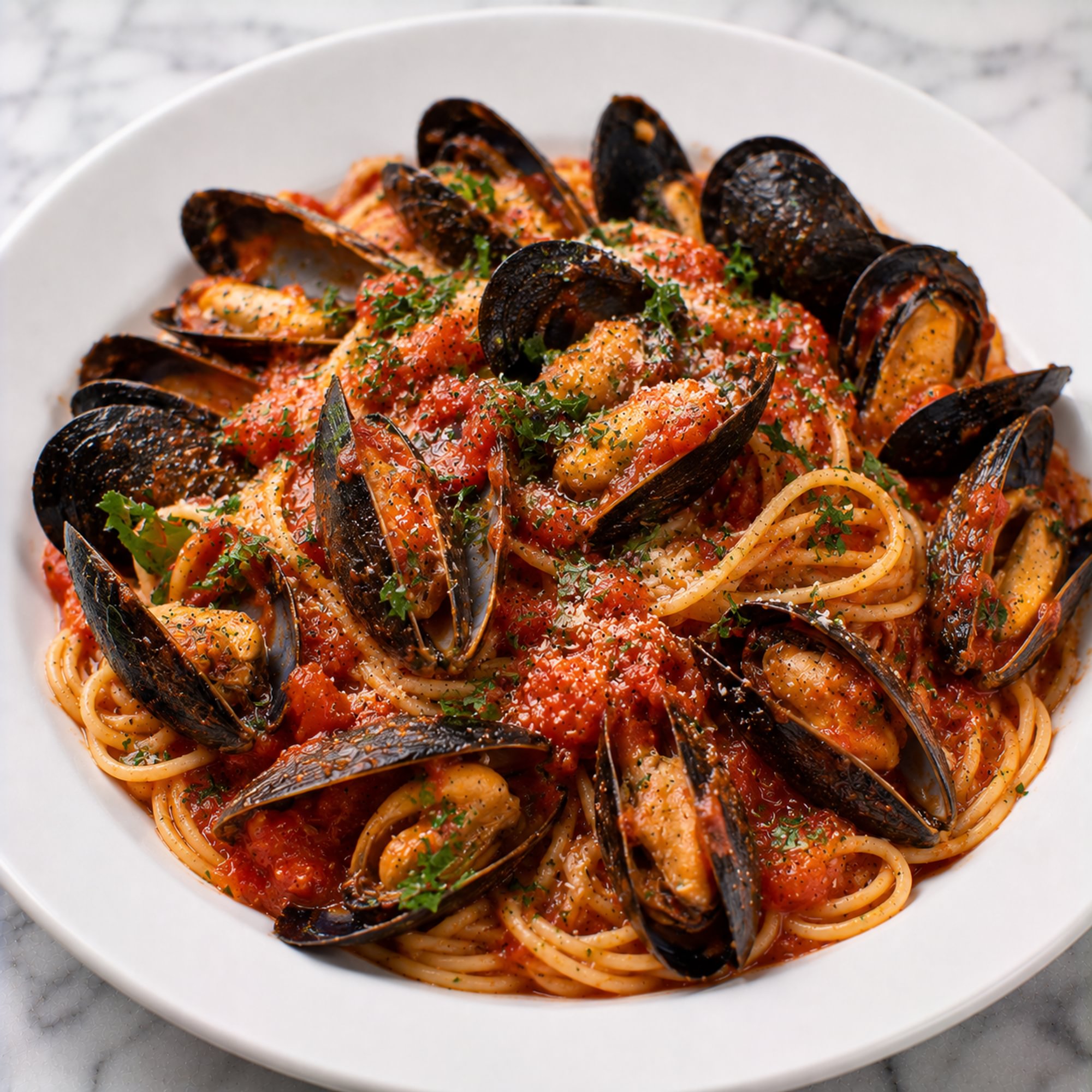 Mussels Marinara