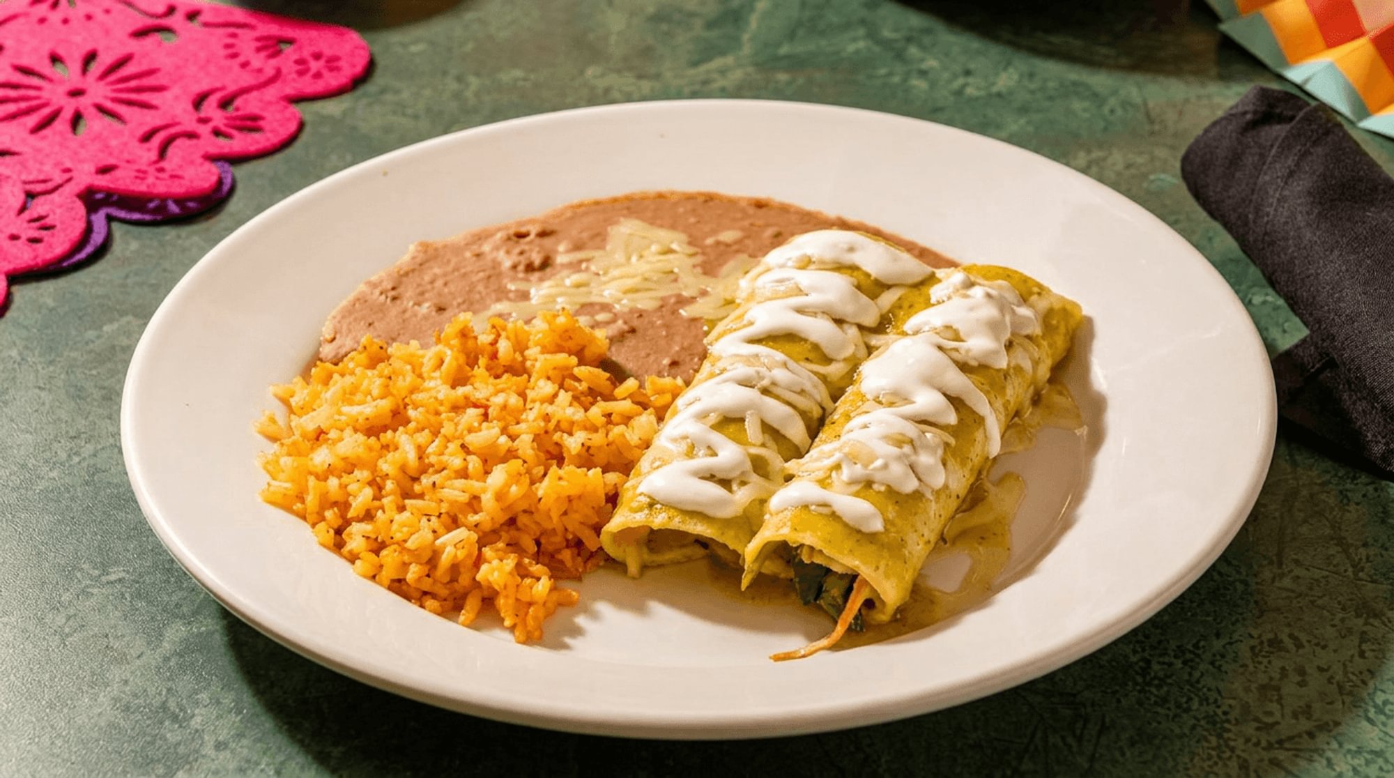 Pollo Chipotle Enchiladas