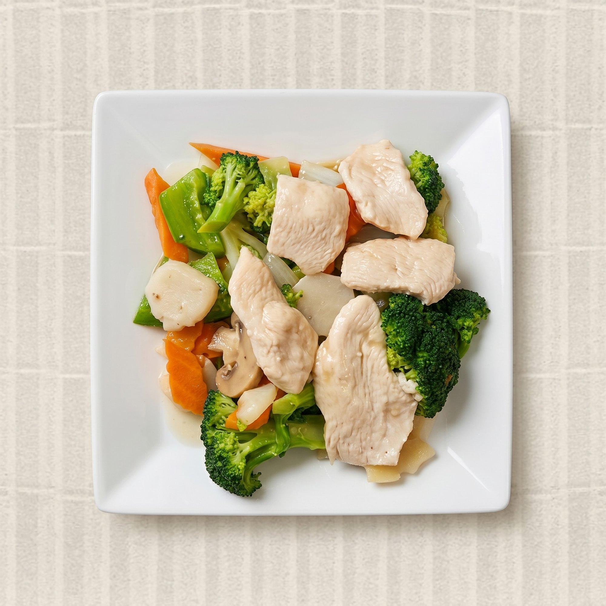 Steamed Chicken Mixed Vegetables