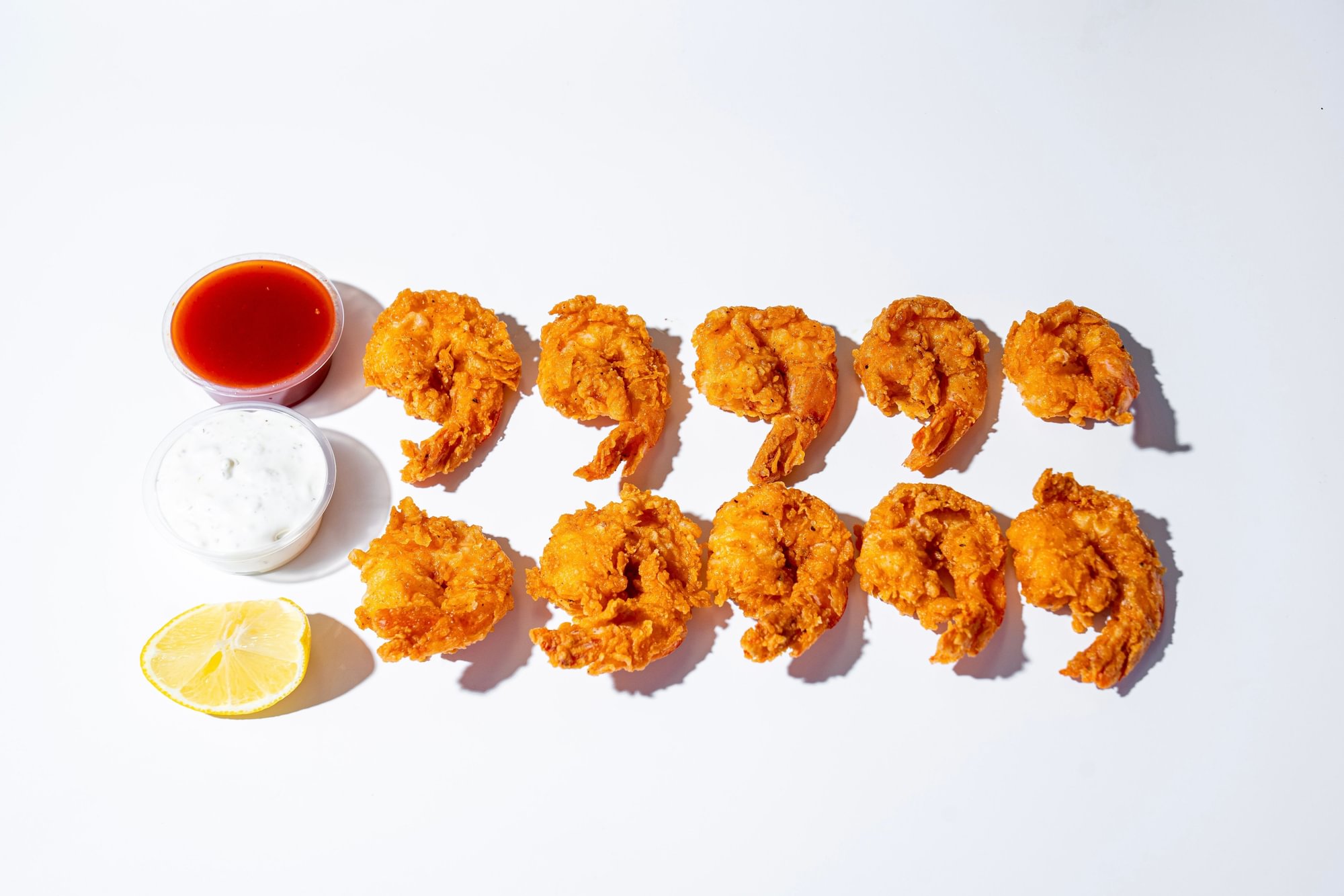 10 Jumbo Shrimp & 1 Side 