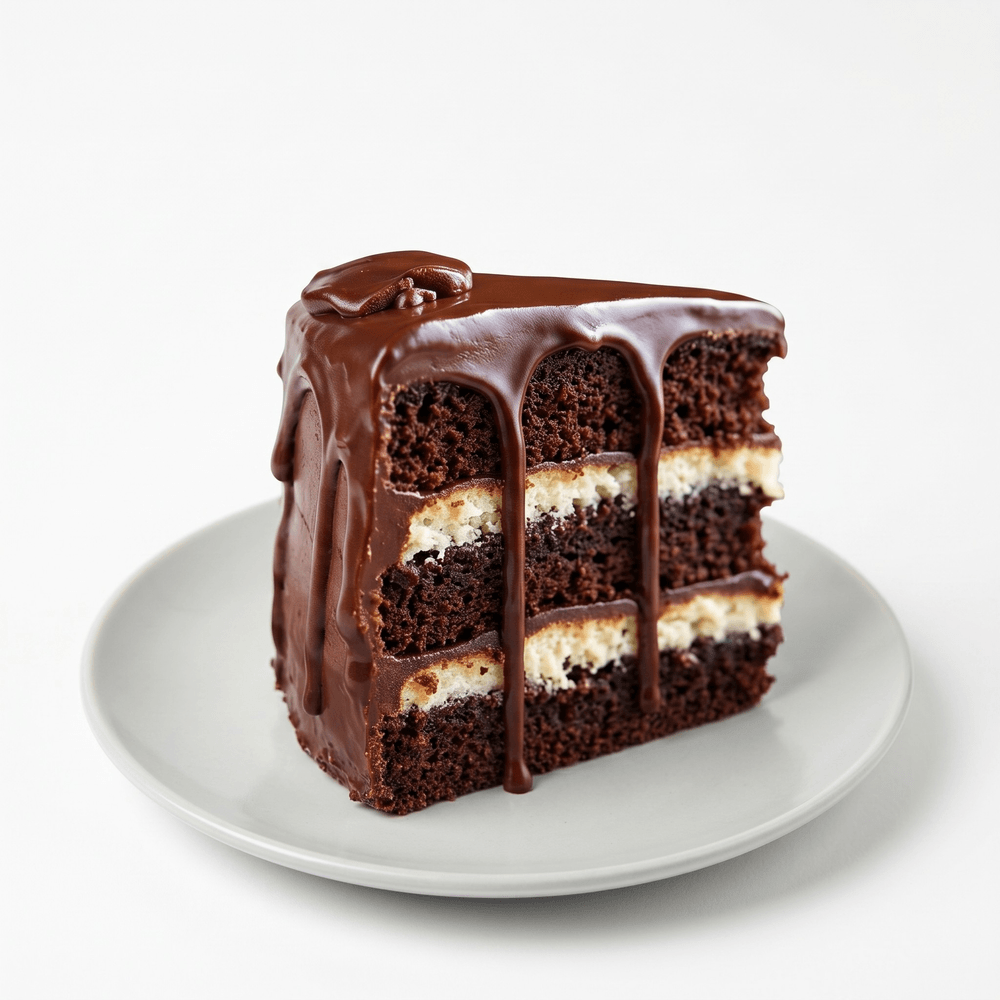 Royal Chocolate Cake Slice