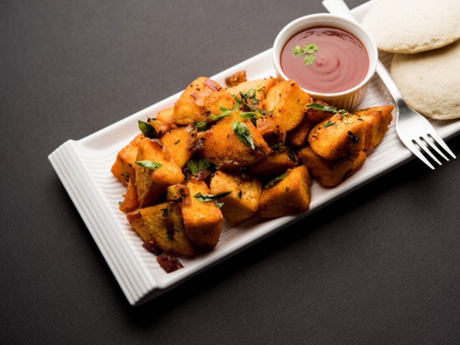 Tawa Fried Idli