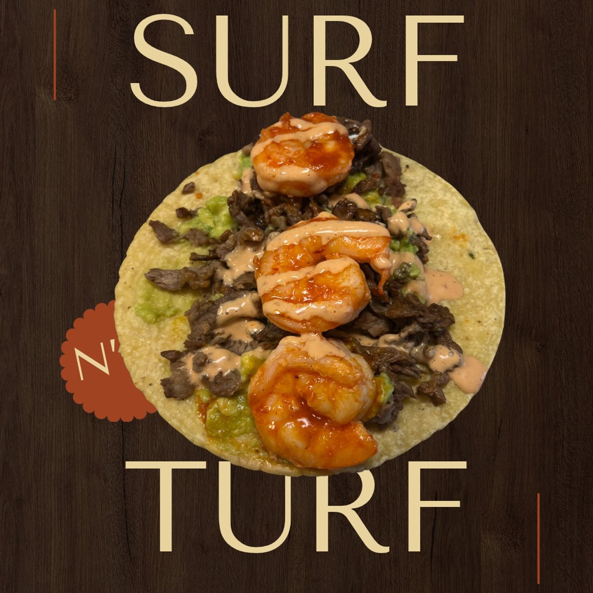 Surf N' Turf Taco