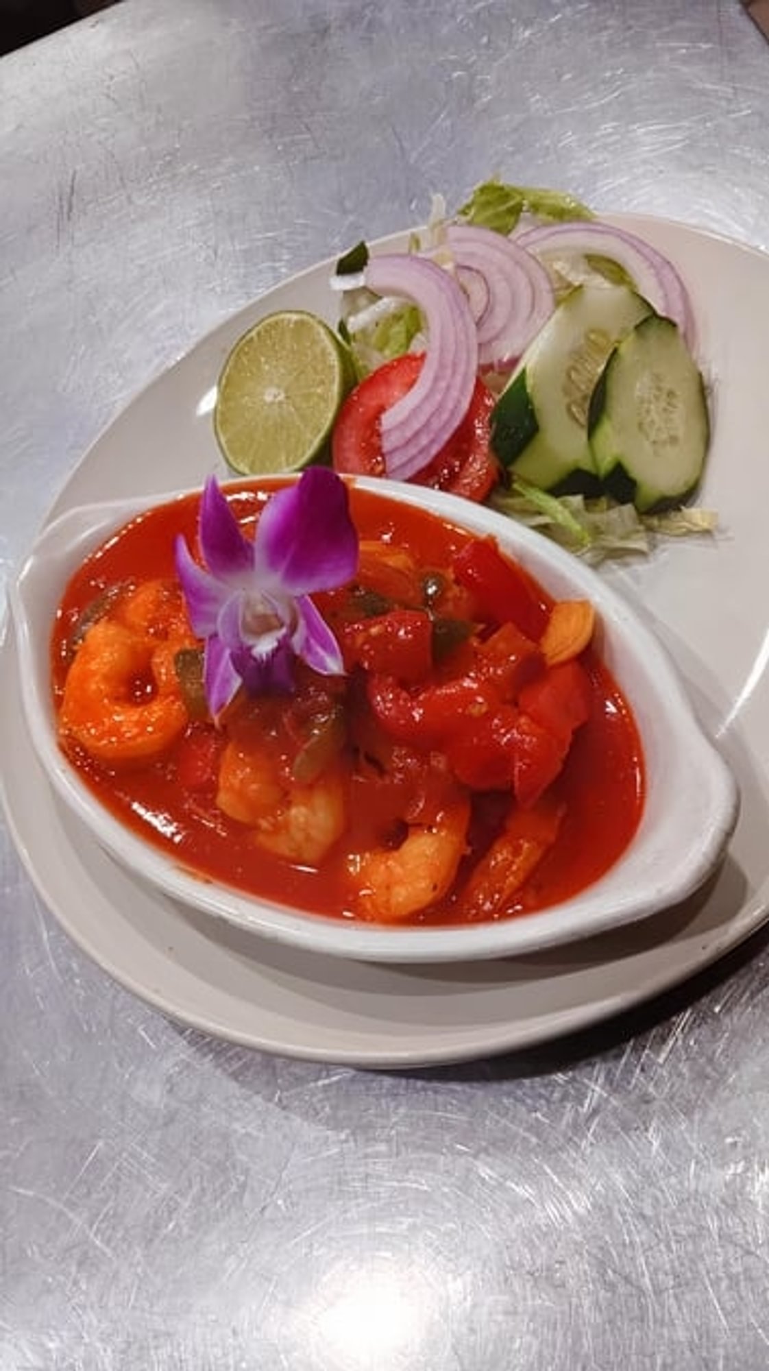 Camarones Guisado
