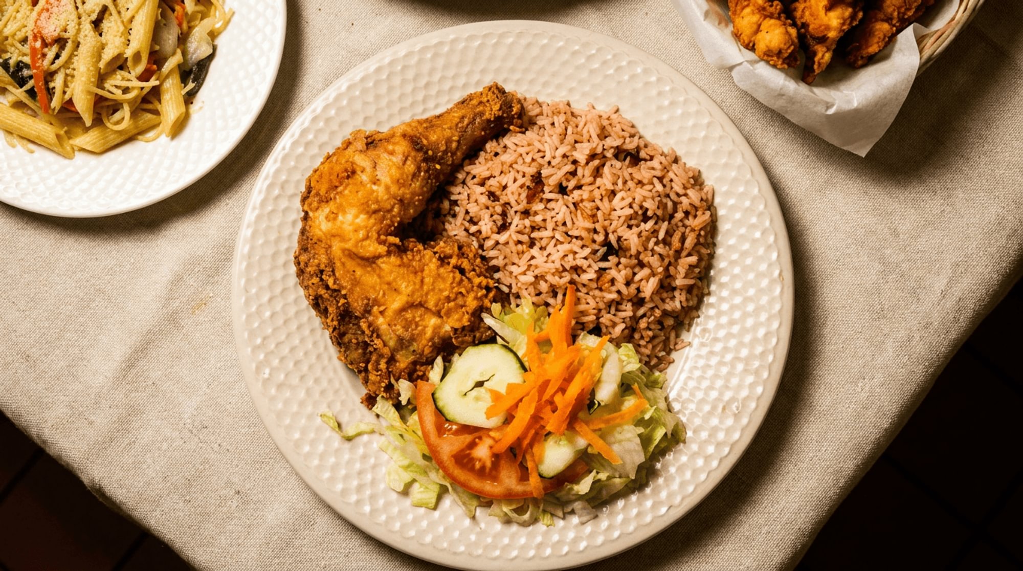 Fried Chicken with the Sauce