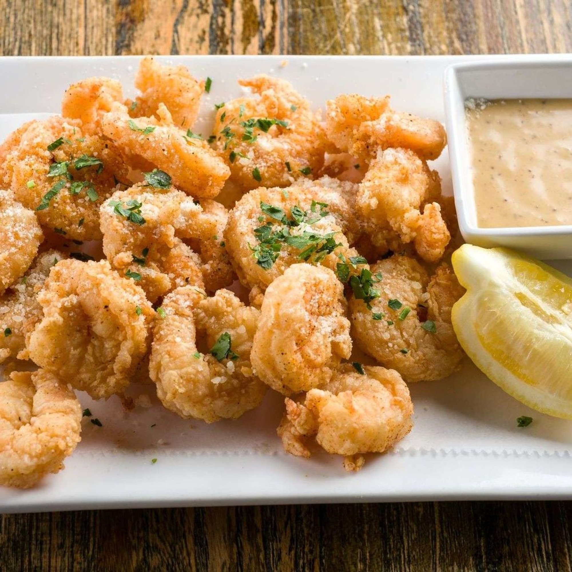 Parmesan Crusted Shrimp