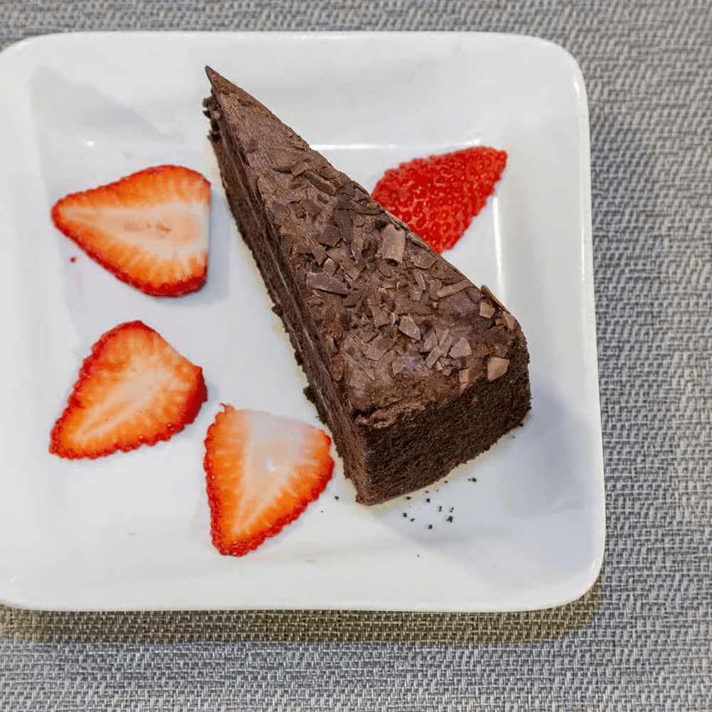 Chocolate Cake & Ice Cream