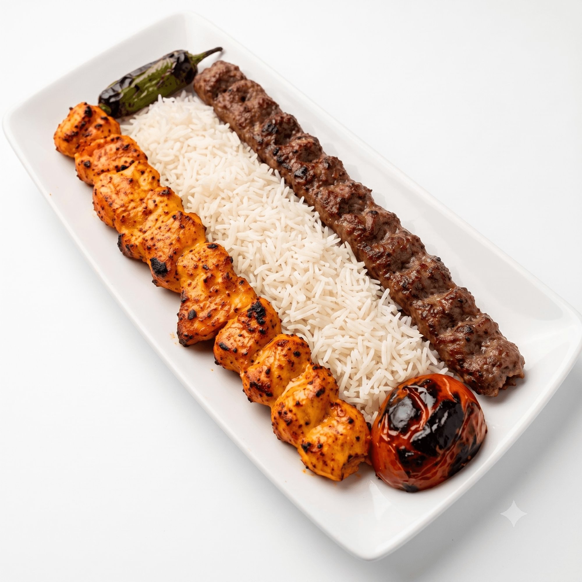 Mixed Kabob Plate #2