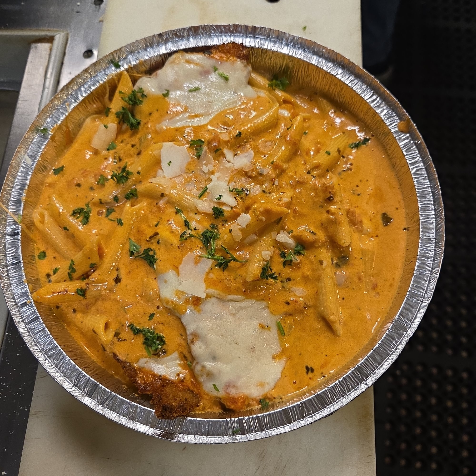 Penne W Homemade Vodka Sauce