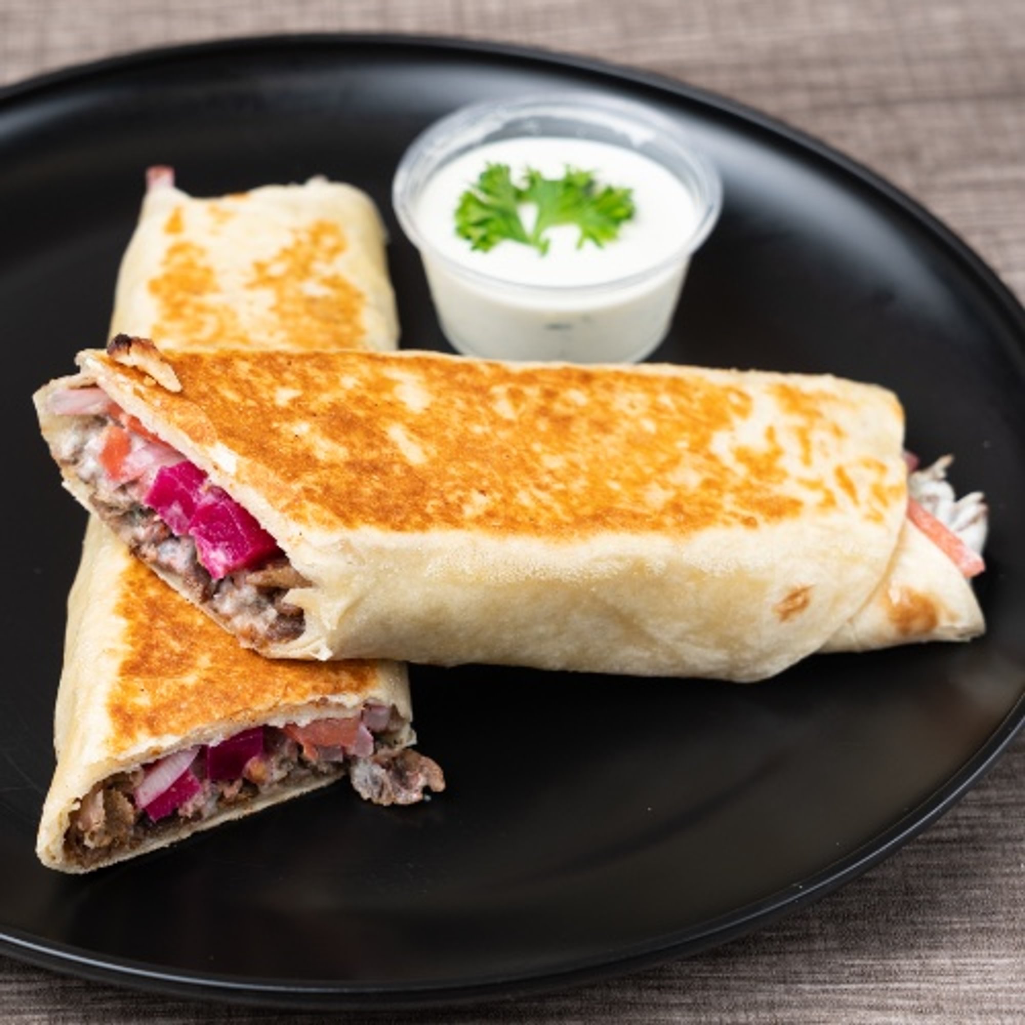 Beef Shawarma Wrap