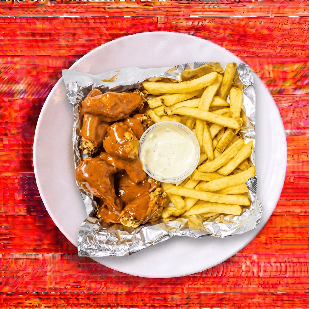Breaded Buffalo Wings Platter