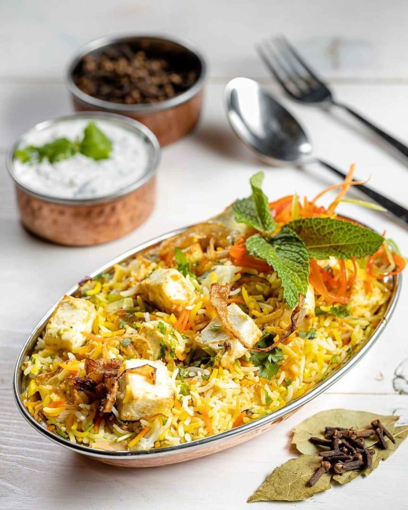 Paneer Biryani (GF, VG)