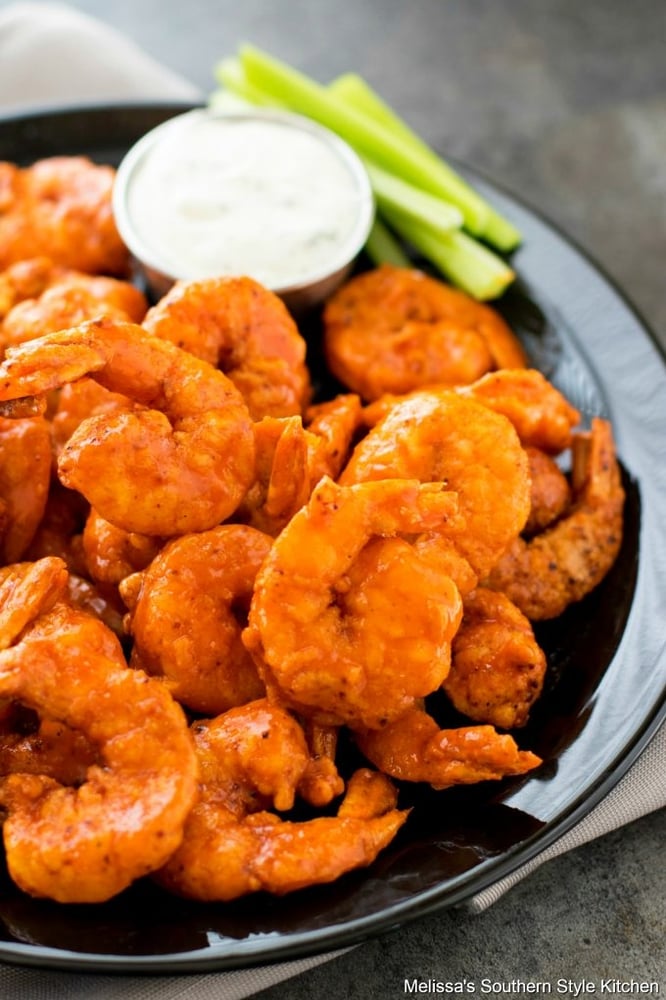 Buffalo Shrimp Platter