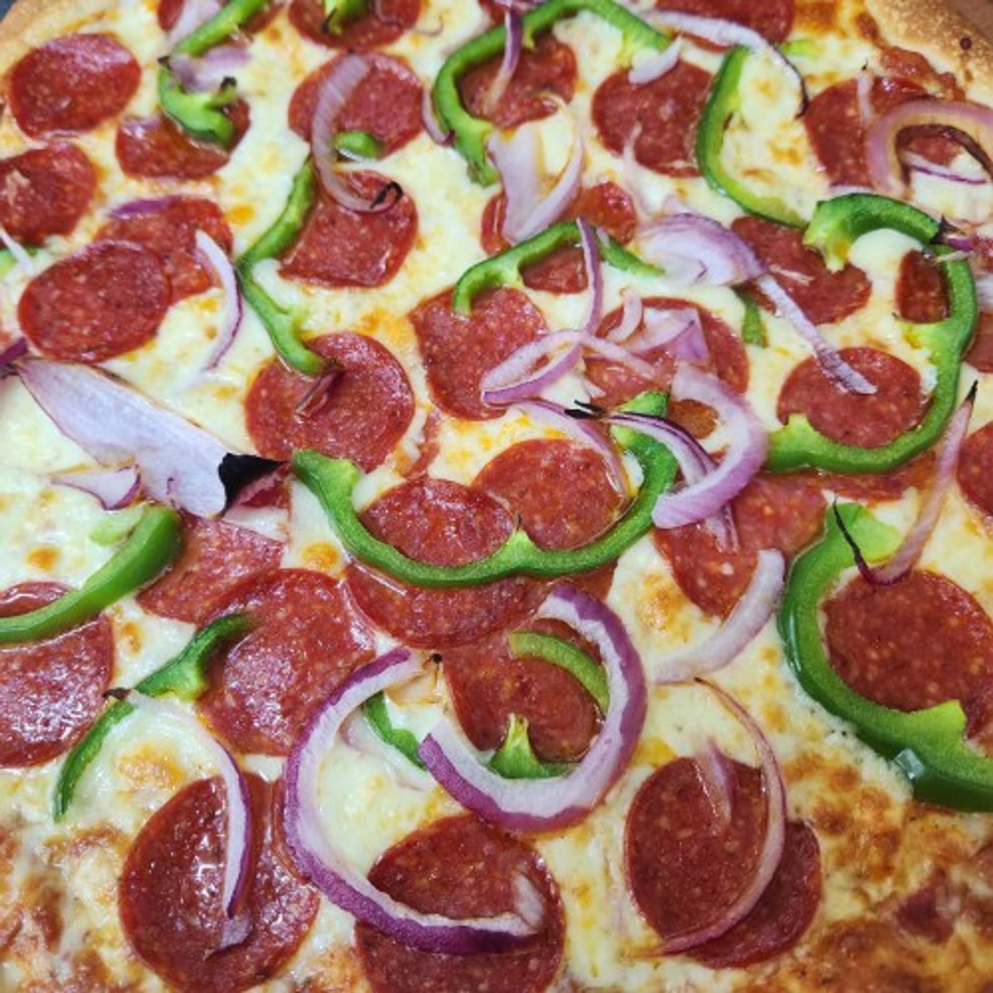 Three Toppings Pizza