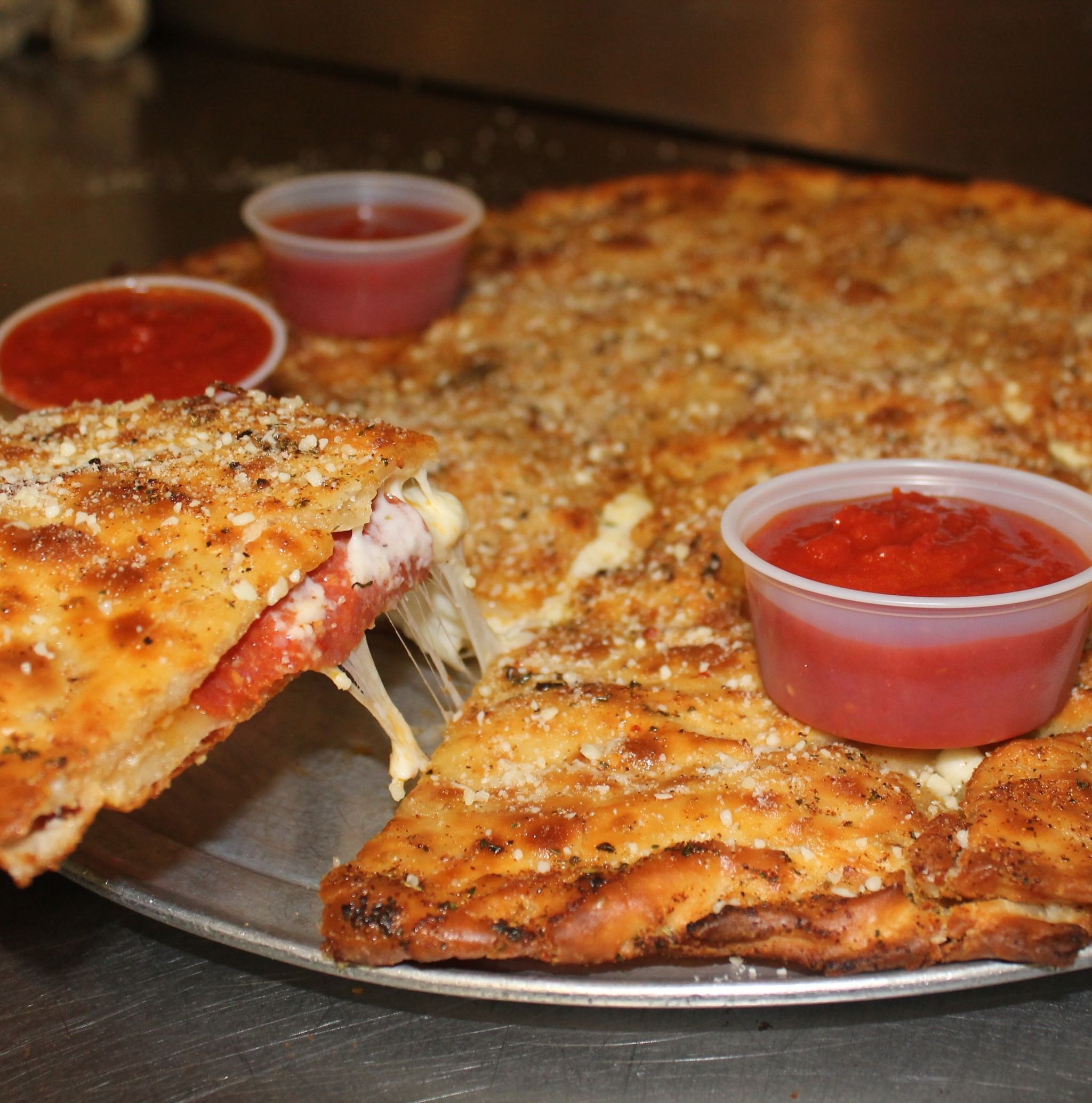 14” Double Dog Pizza