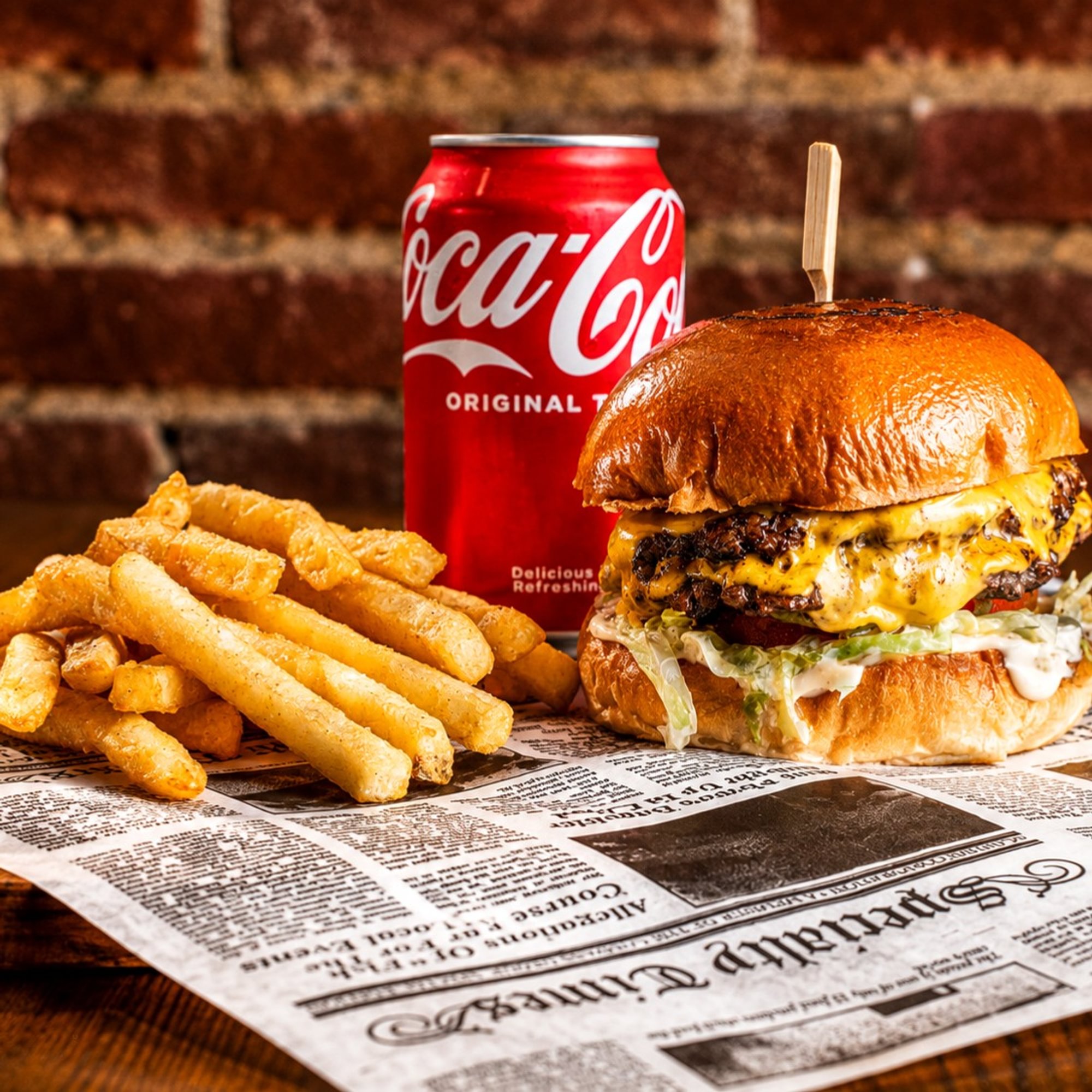 Burger & Fries & Soda Bundle