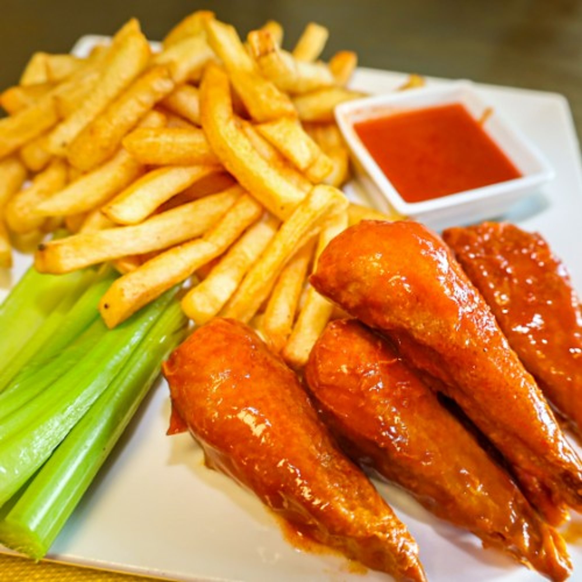 Vegan Buffalo Wings