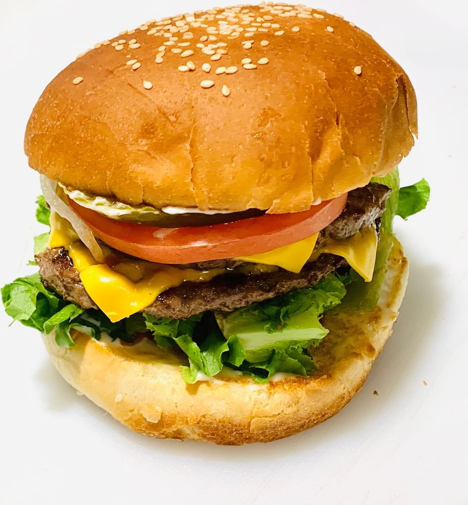 Double Cheese Burger Only