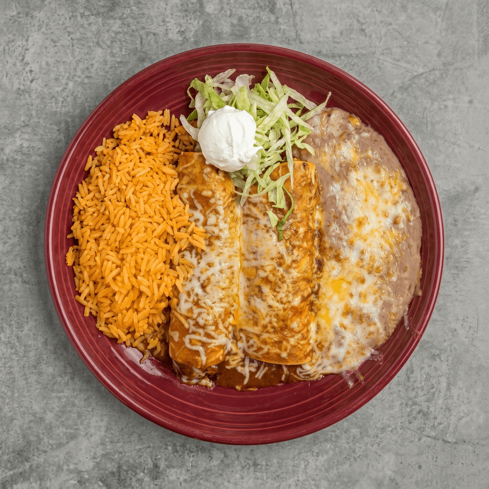 Two White Enchiladas