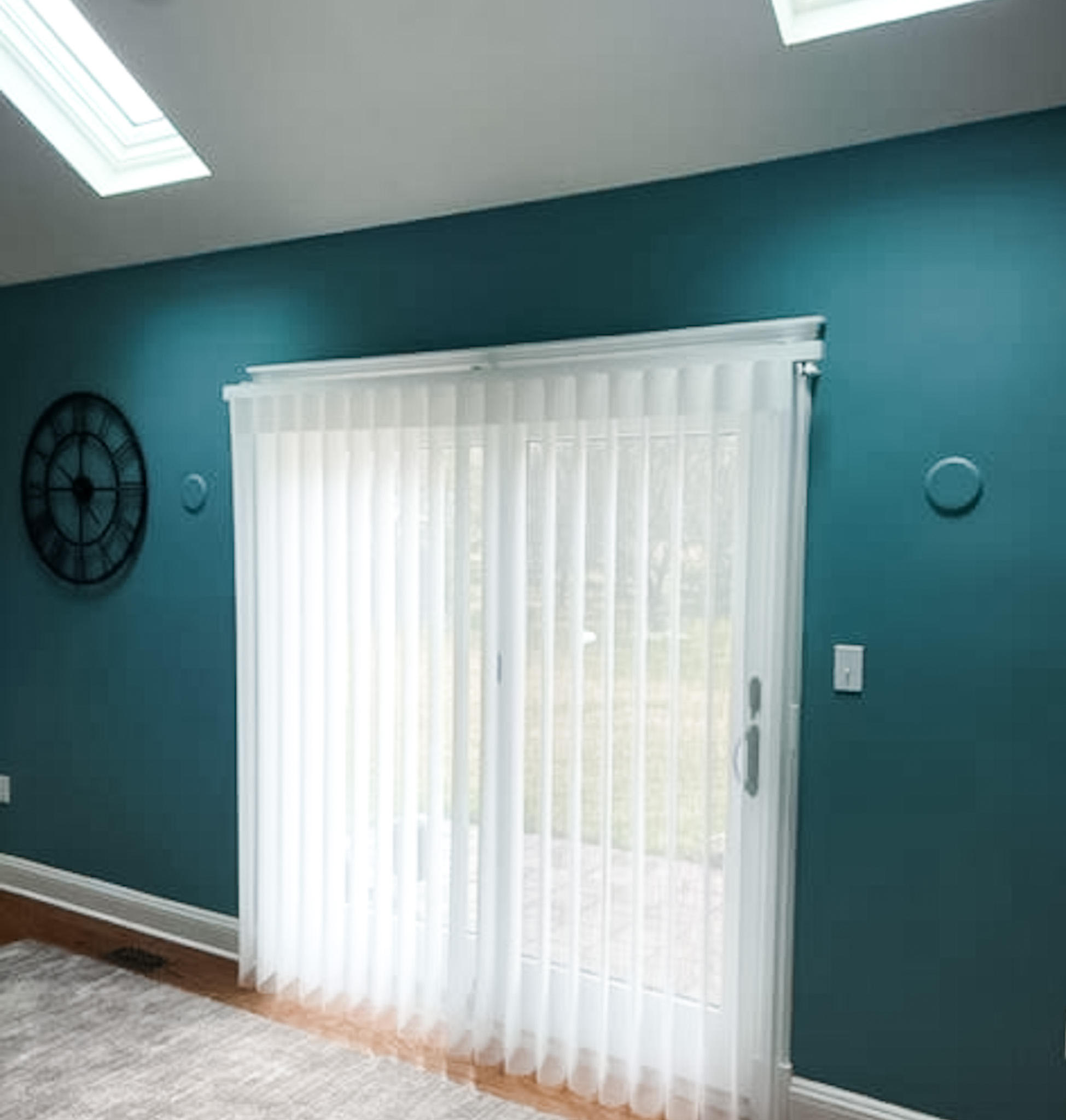 These Smartdrape shades are such a nice refreshing alternative to old school vertical blinds.