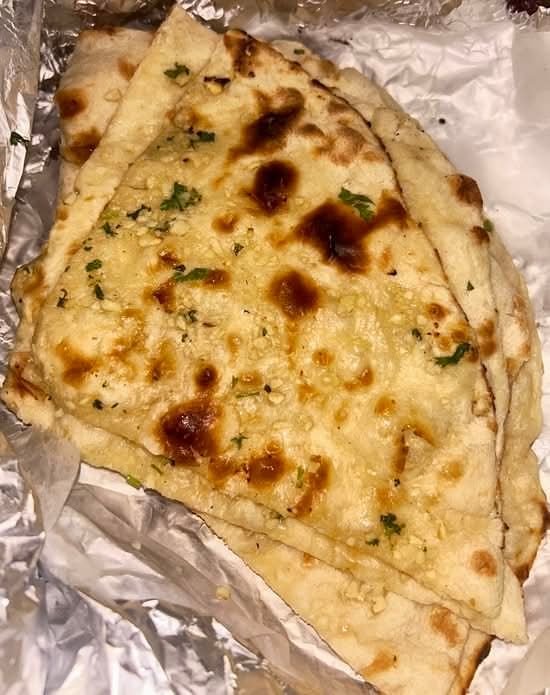 Cheese Garlic Naan