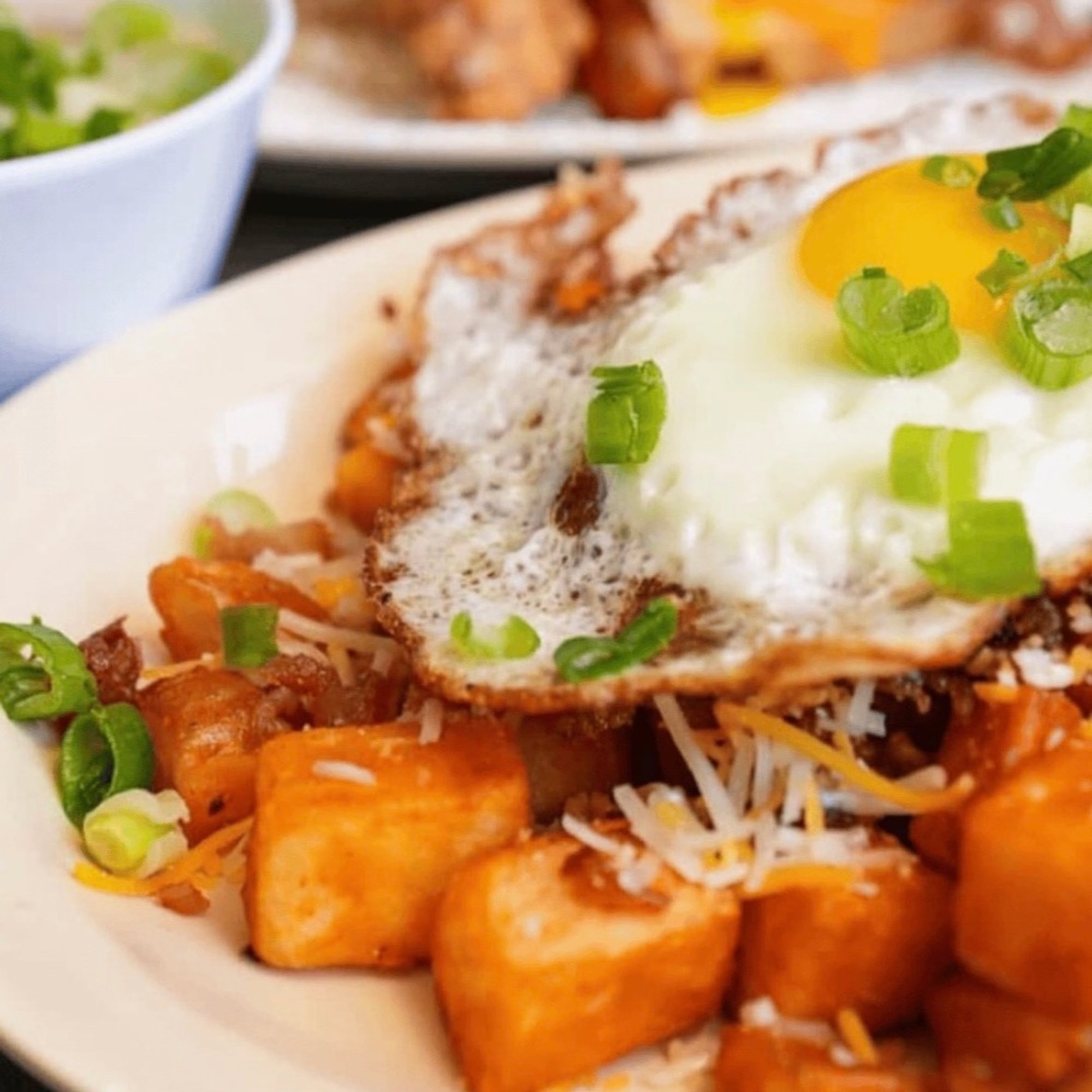 waffle breakfast