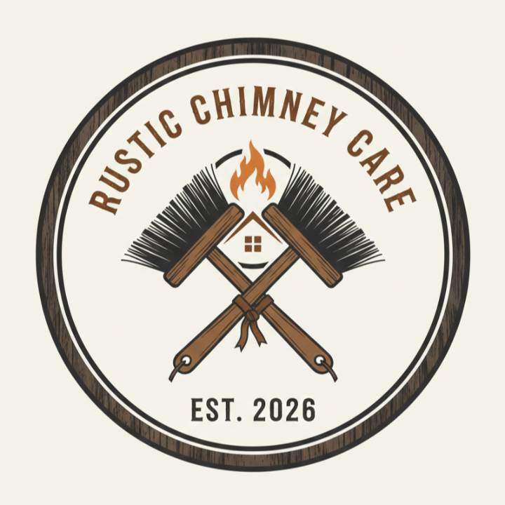 Rustic Chimney Care Logo