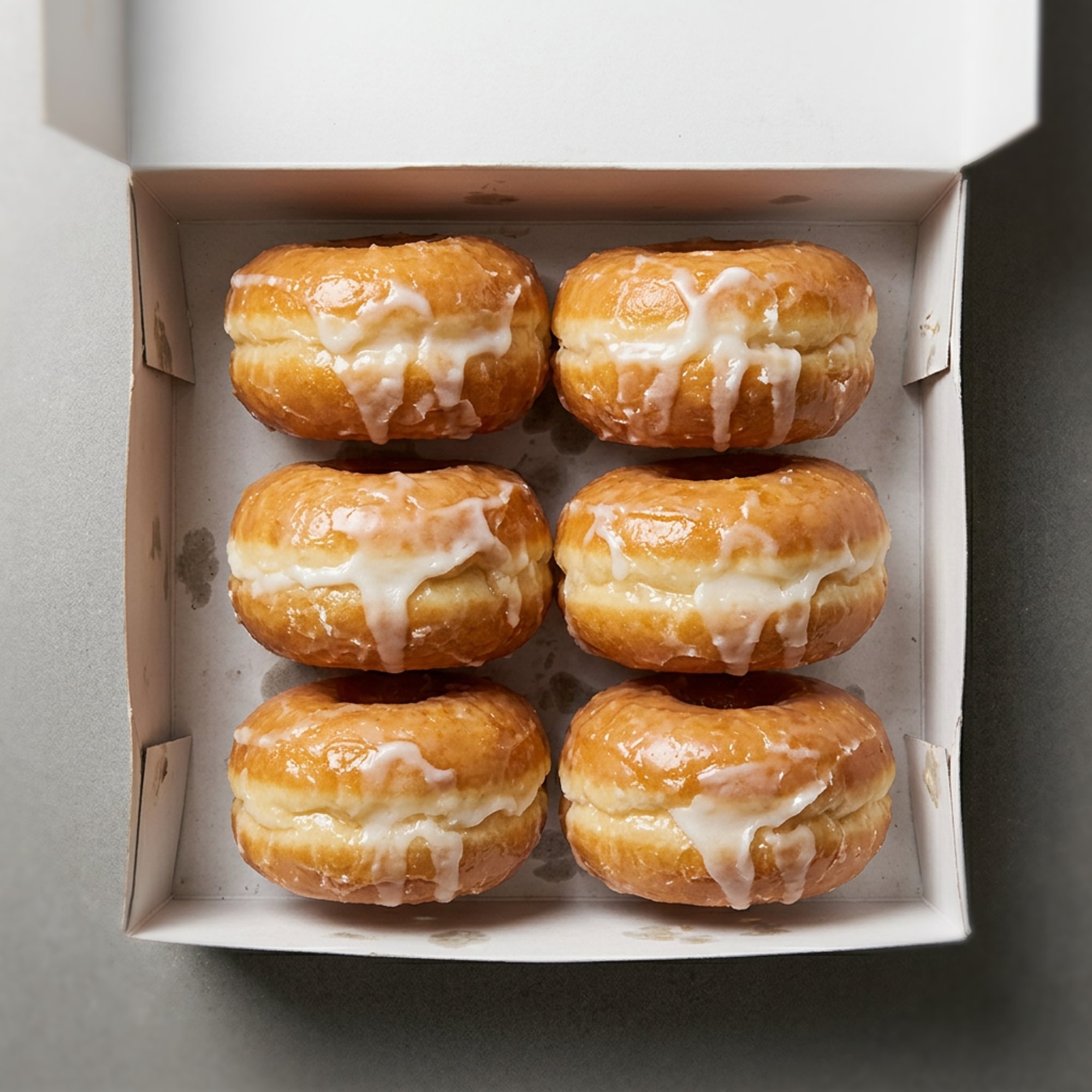 1/2 Dozen Glazed Donuts