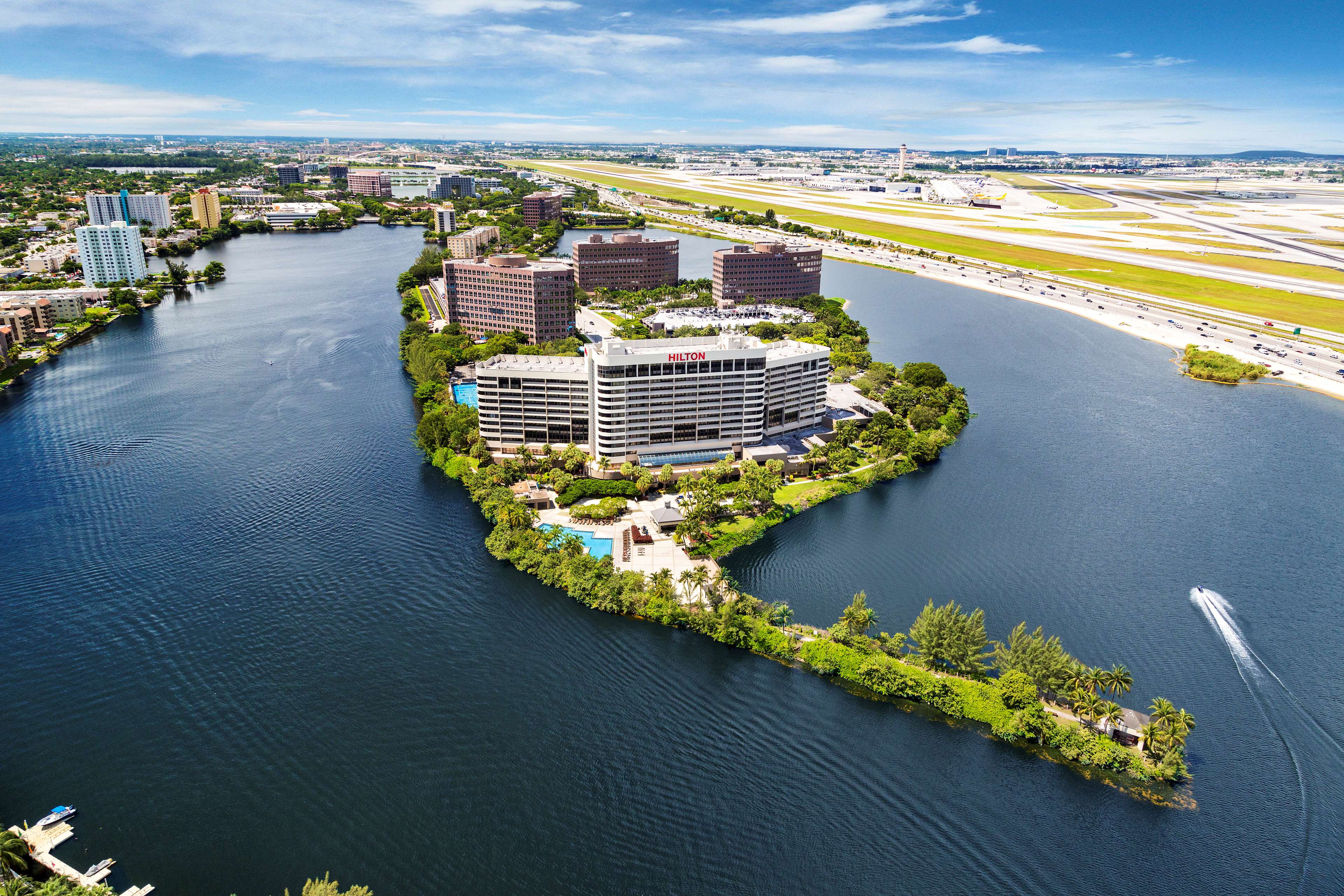 Hilton Miami Airport Blue Lagoon Photo