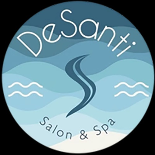 DeSanti Salon &amp; Spa Aveda Logo