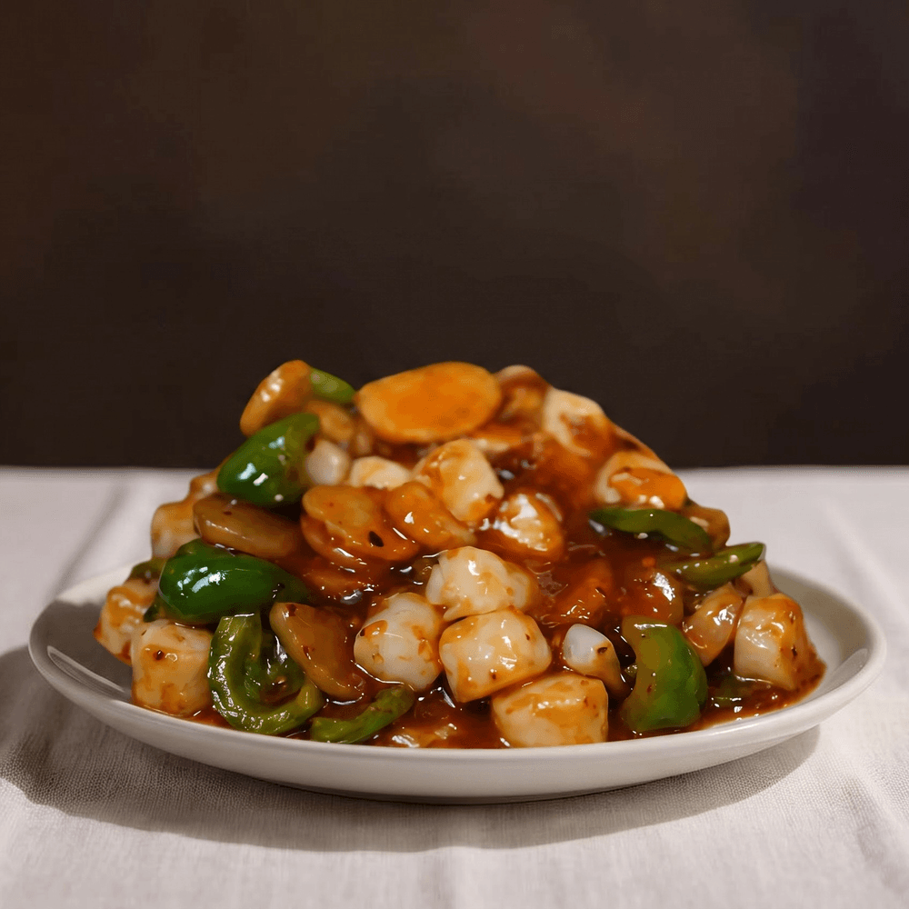 Scallop in Garlic Sauce