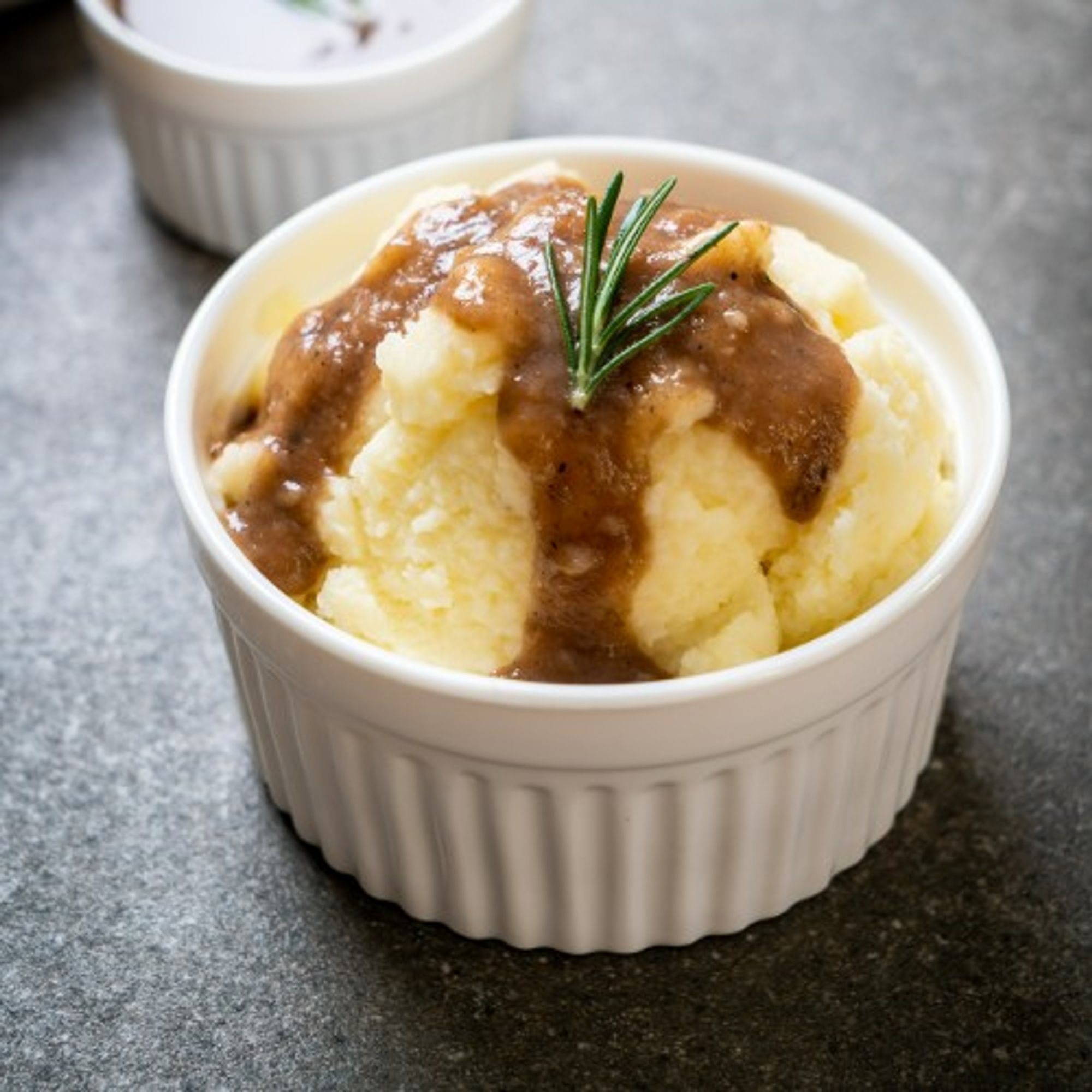 Mashed Potatoes & Brown Gravy
