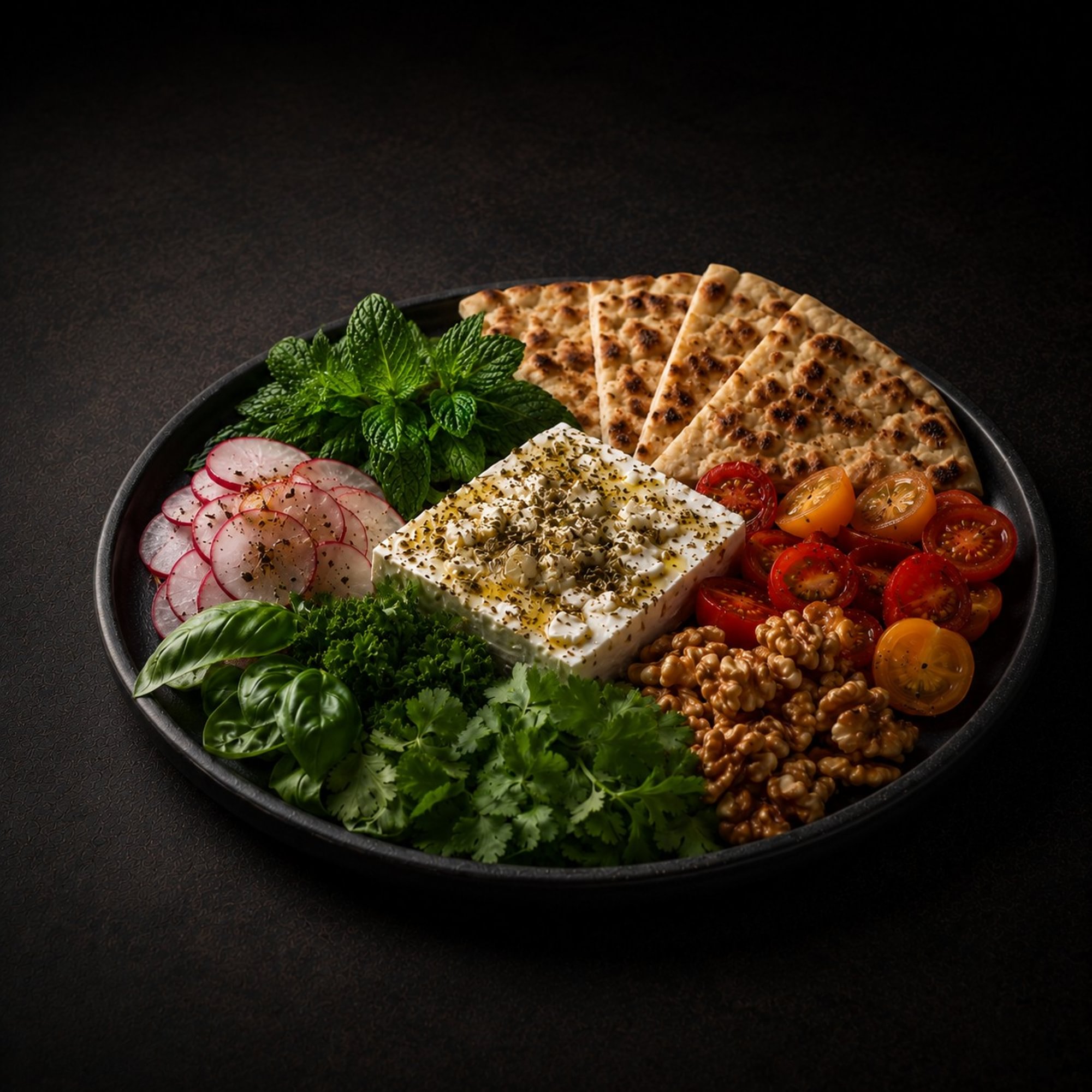 Herbs & Feta Platter
