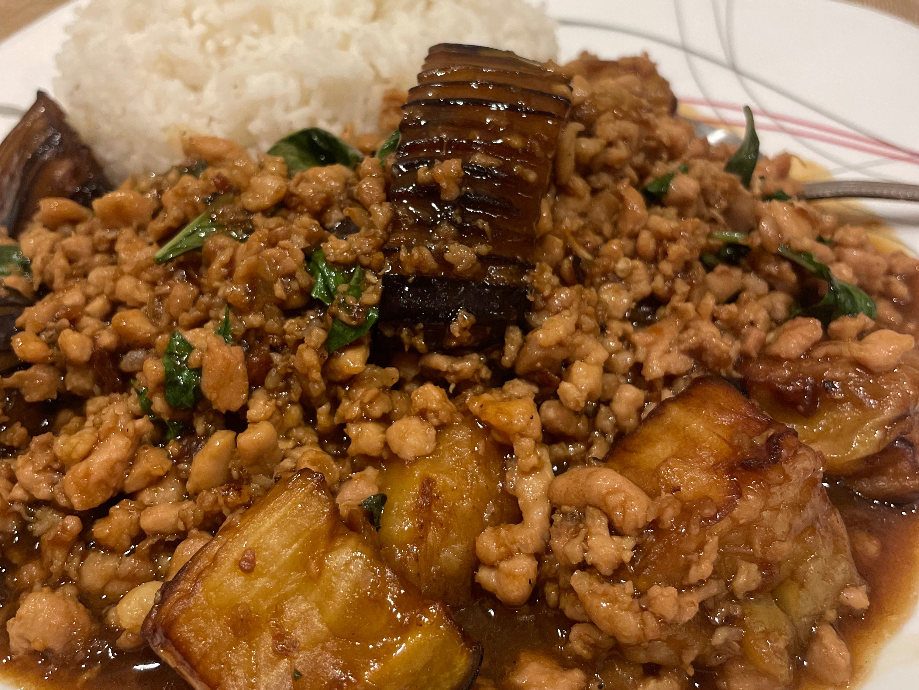 Pad Ma Kher (Minced Chicken)