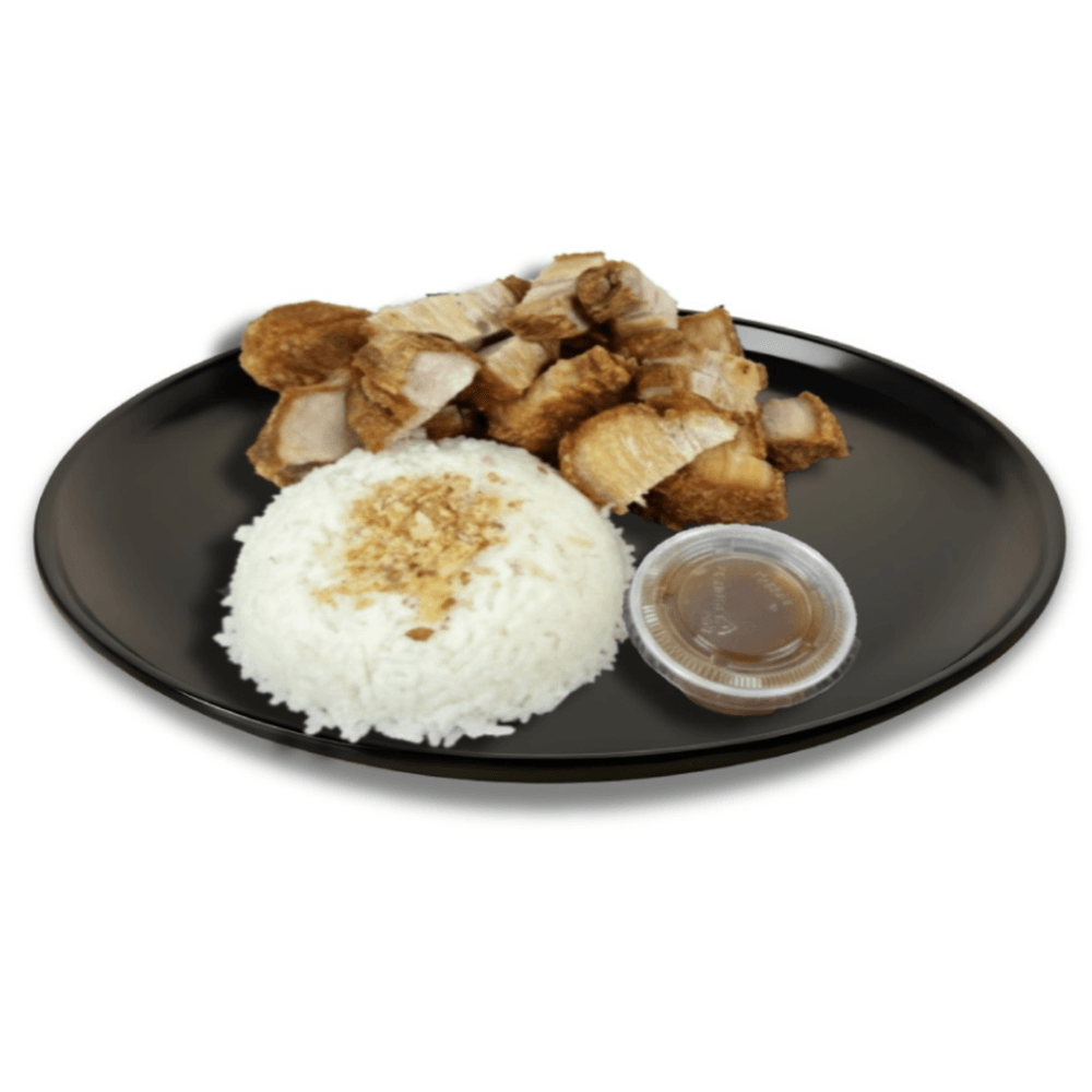 Lechon Kawali with rice