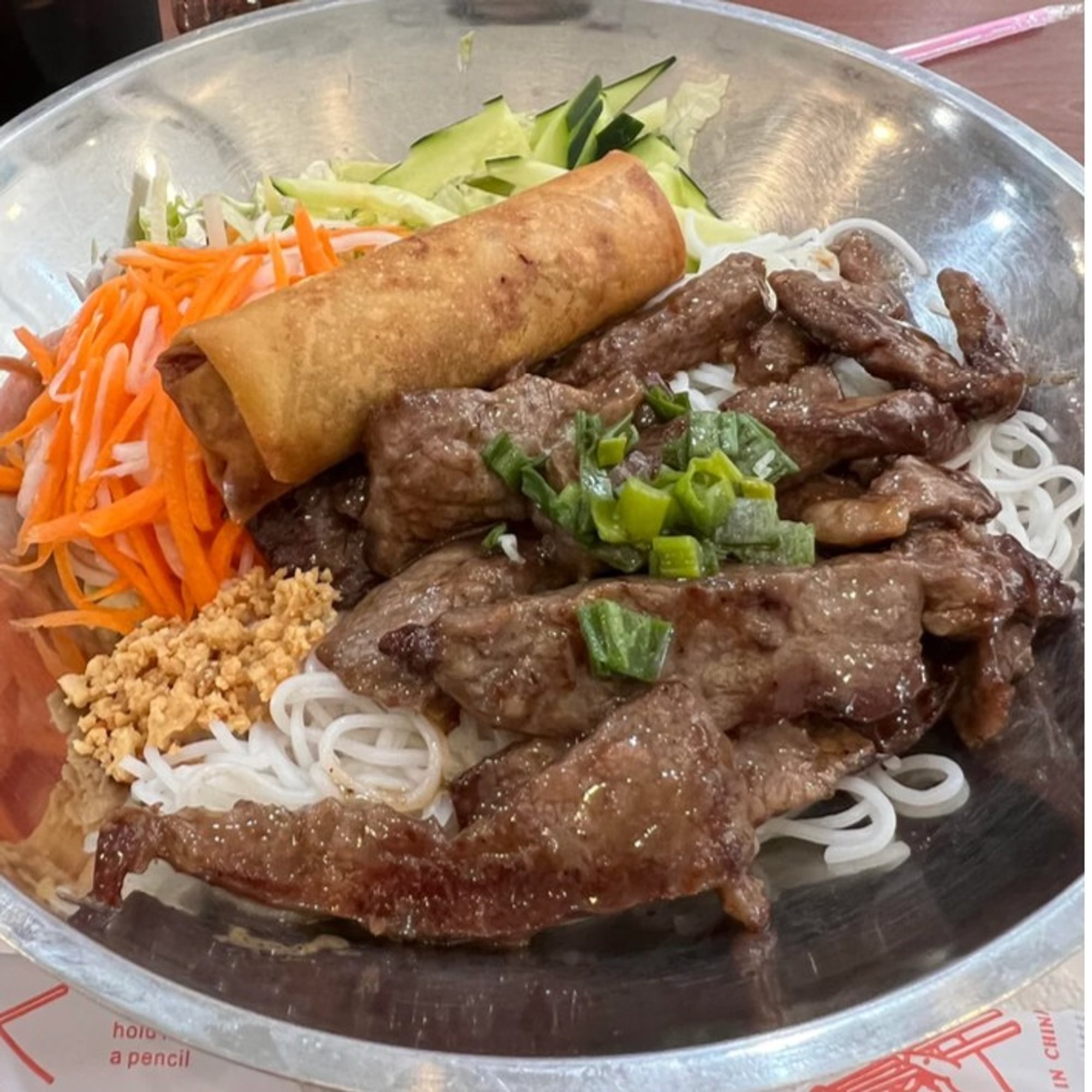 V7 Bun Bo Nuong Cha Gio