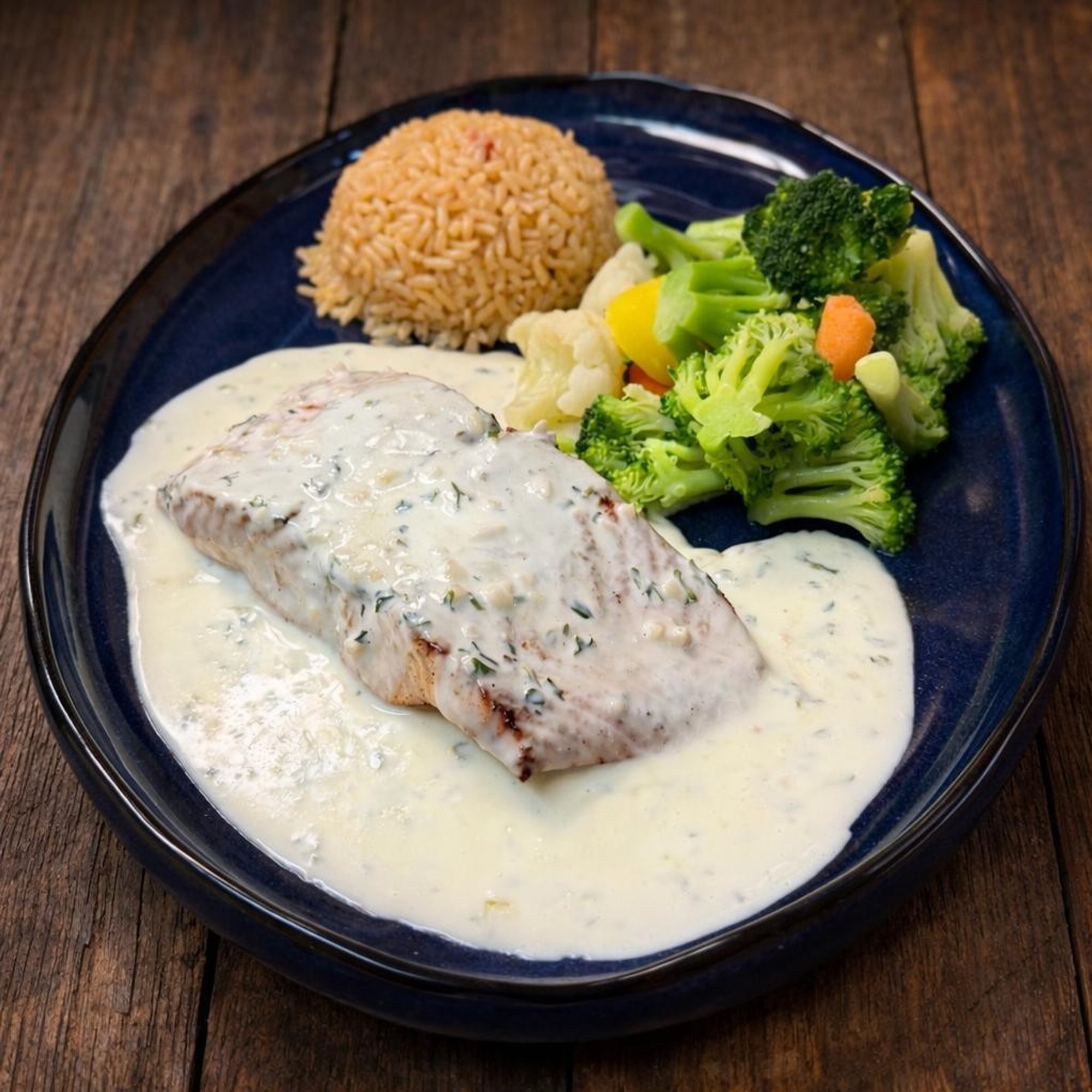 Salmón A La Mexicana