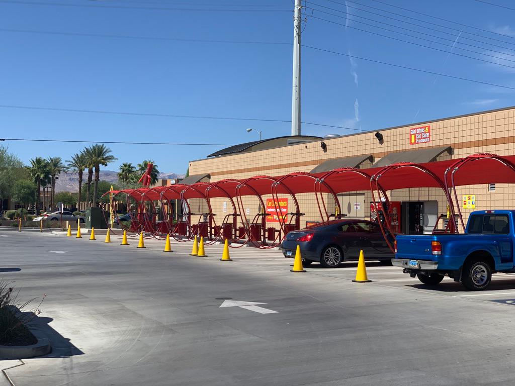 Upper Image Car Wash Photo