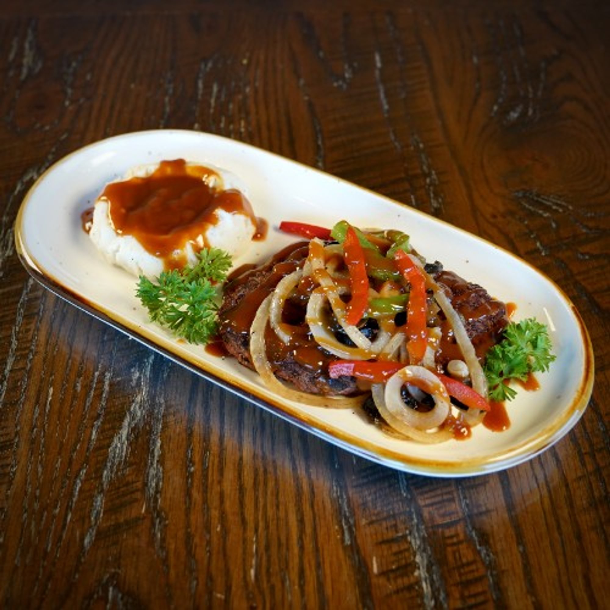 Grilled Chopped Steak