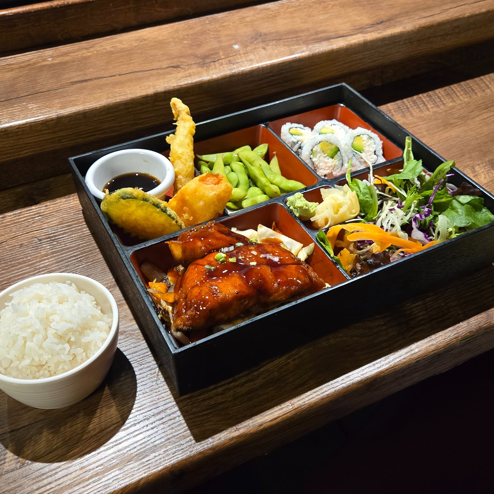 Salmon Teriyaki Bento
