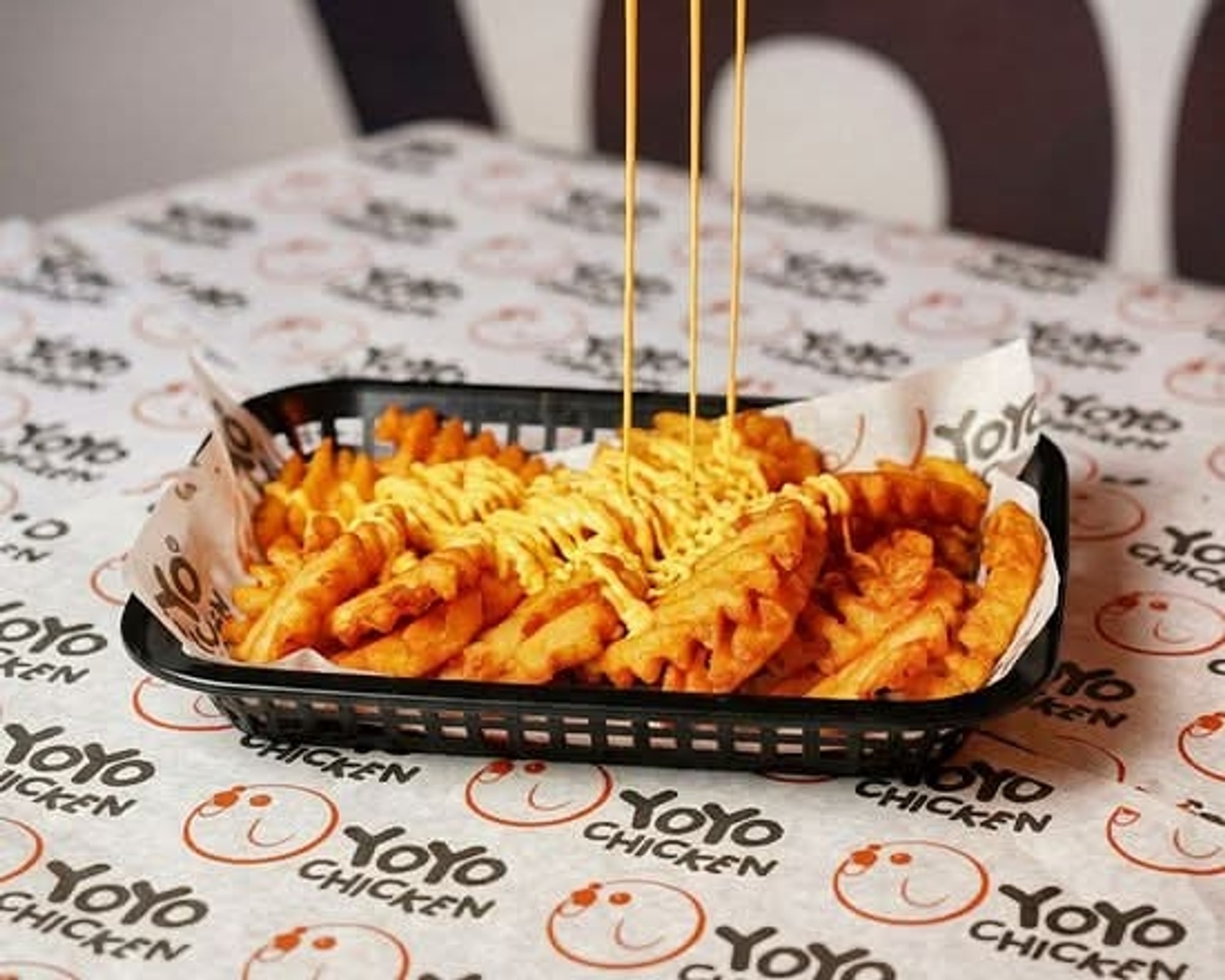 Waffle Fries Medium