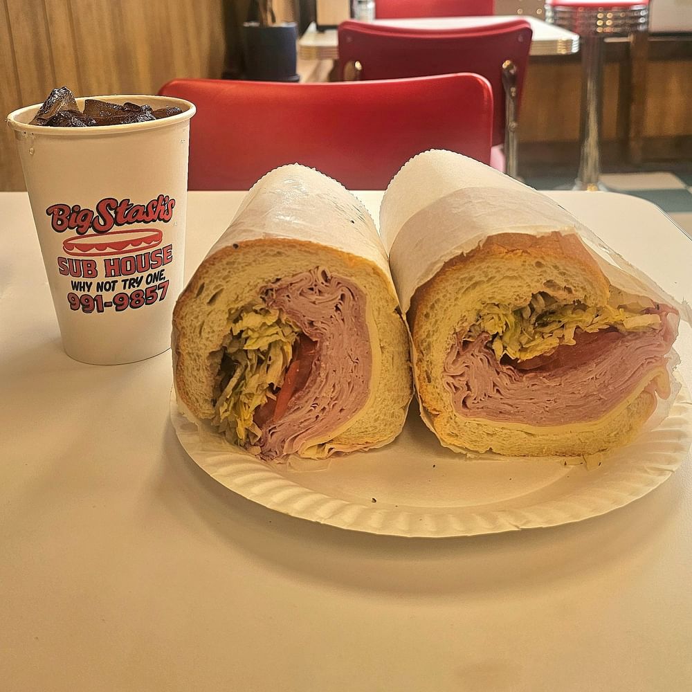 Salami, Ham, Cheese Sandwich