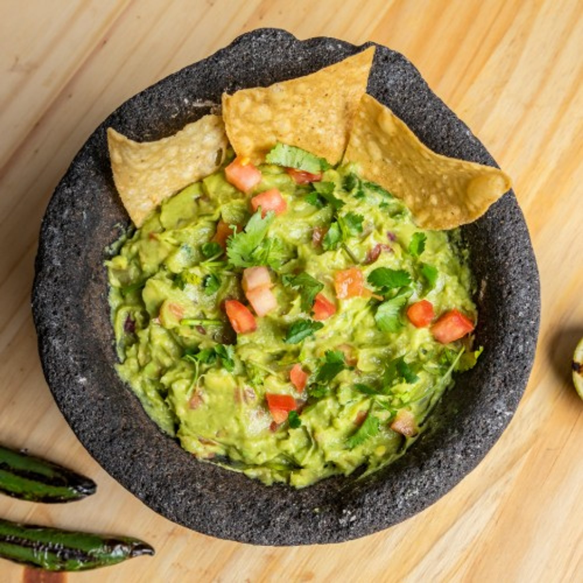Guacamole en Molcajete