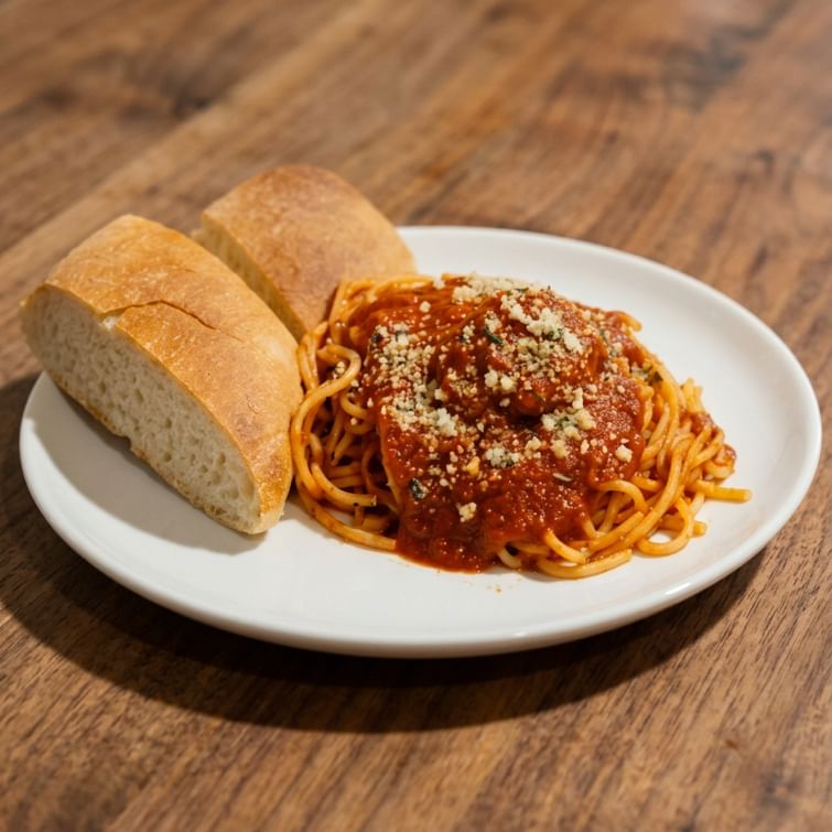 Kid's Pasta with Meatballs