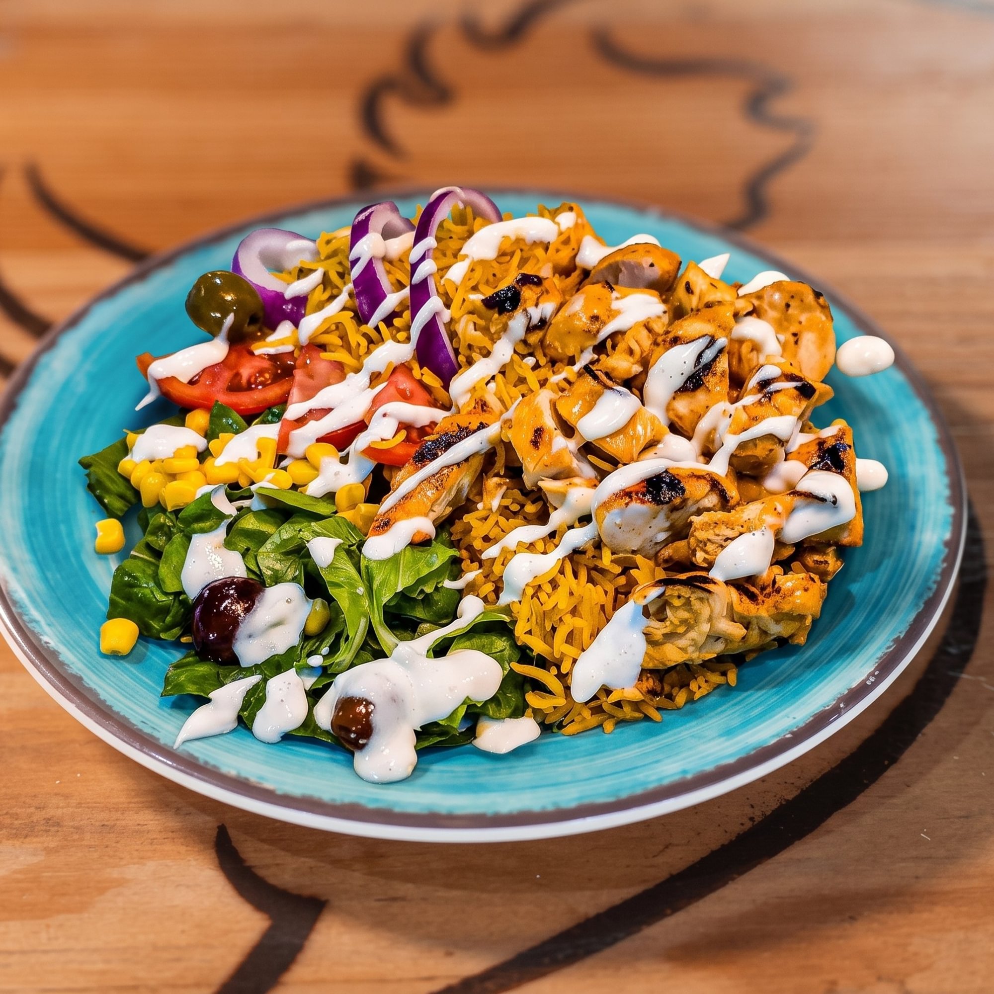 Chicken Over Rice