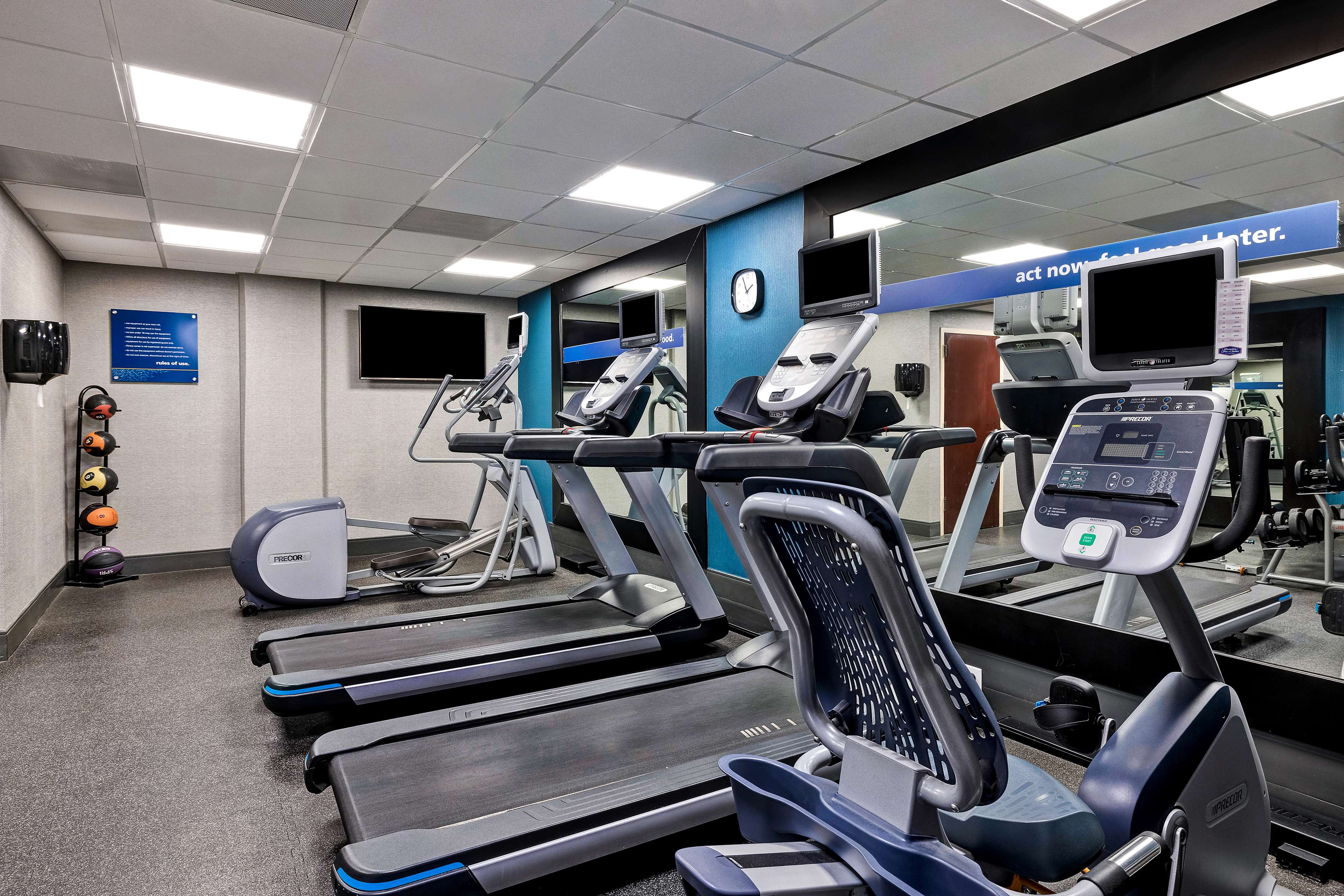 Health club  fitness center  gym