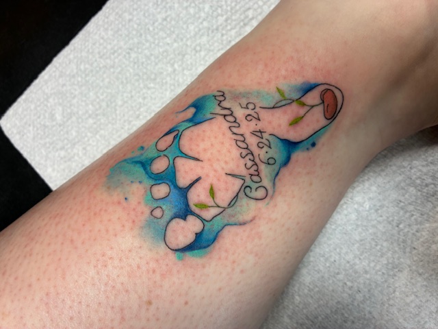 Water color tattoos