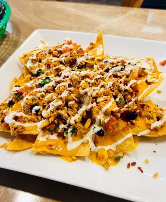 Spicy Loaded Cheesy Nachos