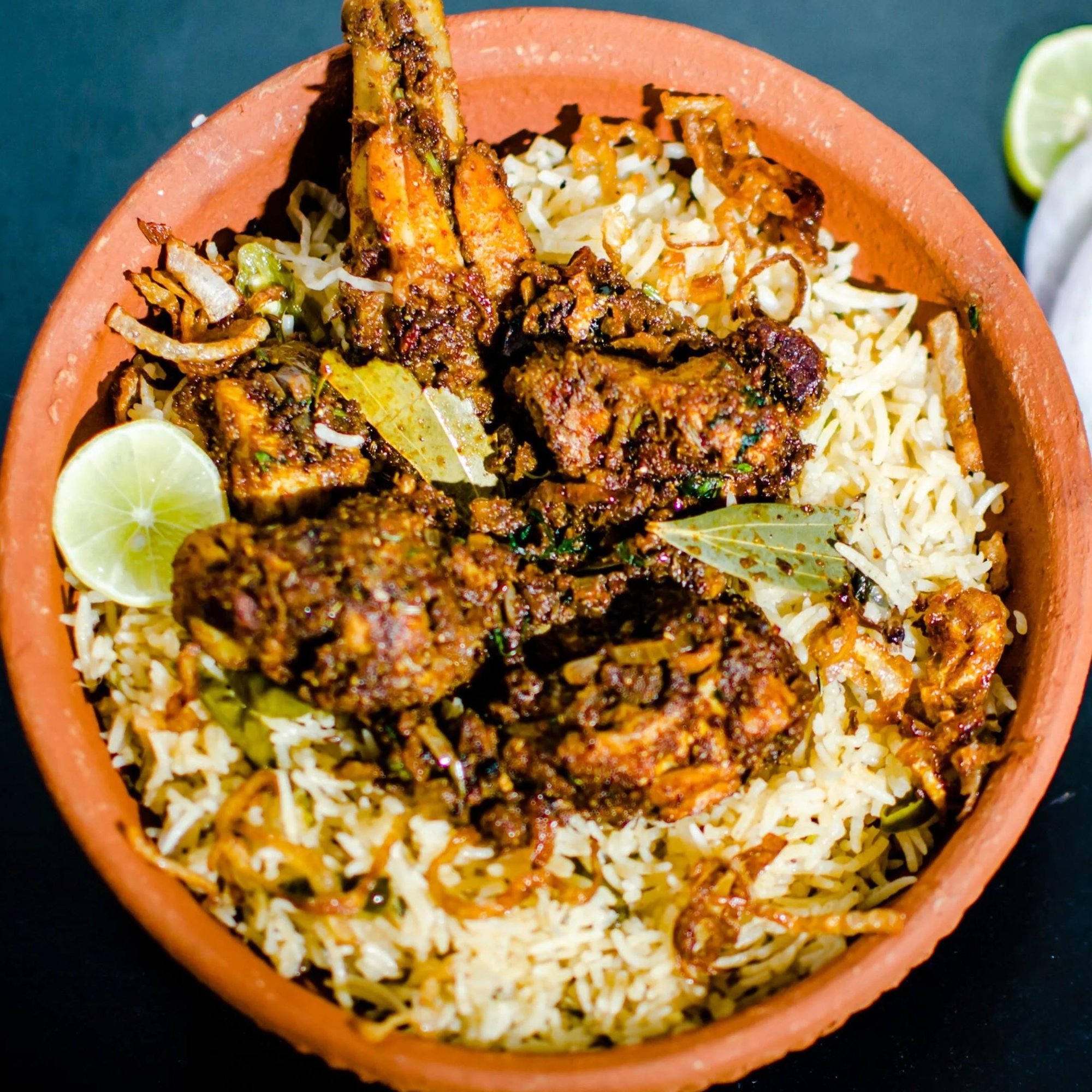Chicken Fry Piece (Bone) Biryani