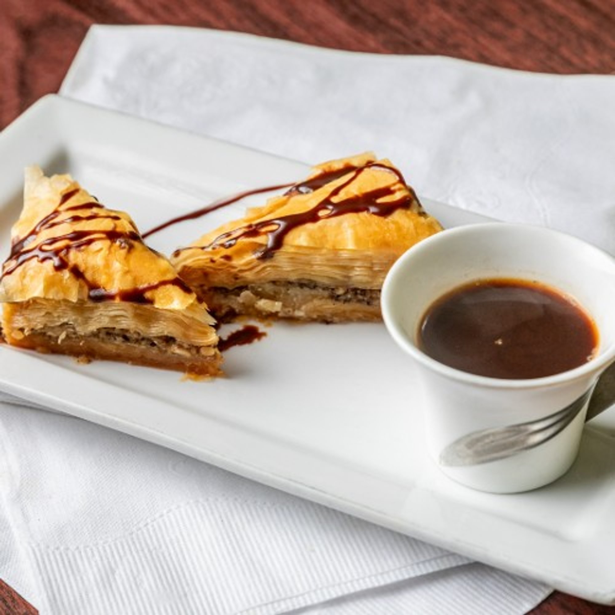 Baklava with Turkish Coffee